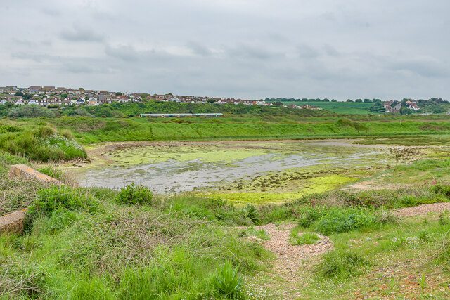 Mill pond, Tide Mills © Ian Capper cc-by-sa/2.0 :: Geograph Britain and ...