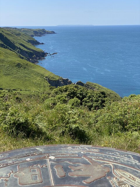 Viewpoint towards Lundy Island © Alan Hughes :: Geograph Britain and ...