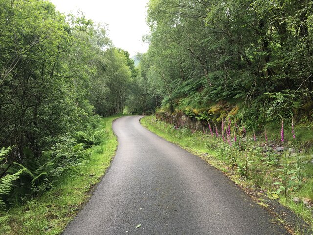 Short stretch of tarred road towards... © Steven Brown :: Geograph ...