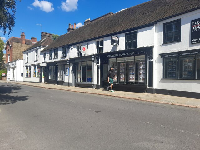 High Street, Harrow on the Hill © David Howard :: Geograph Britain and ...