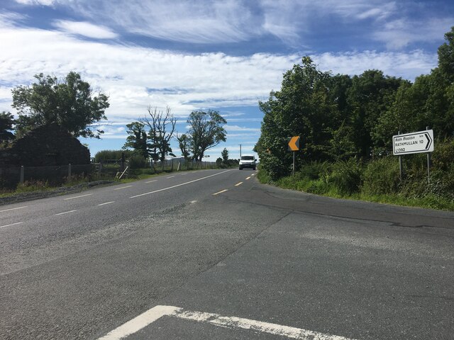 Road Junction On The R245 Near © Steven Brown :: Geograph Britain 