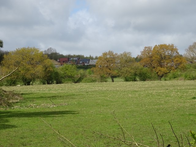 Grazing and woodland off Drury New Road © JThomas cc-by-sa/2.0 ...