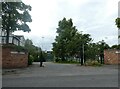 Looking from Cheyney Road into Church College Close