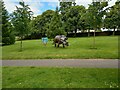 Triceratops in Castlebank Park