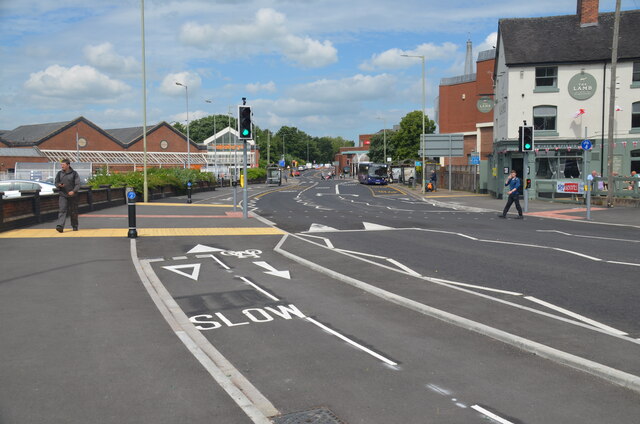 Newly rebuilt Chell Road, Stafford © Rod Grealish cc-by-sa/2.0 ...