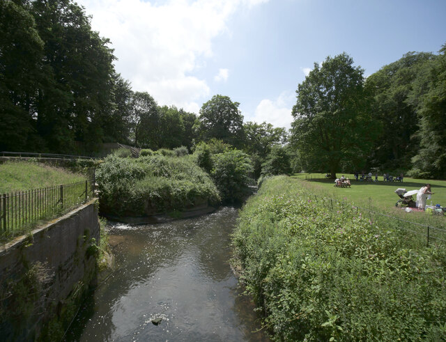 The River Bollin, Quarry Bank, Styal © habiloid cc-by-sa/2.0 ...