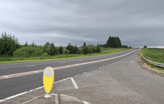 A68 heading towards Edinburgh © Trevor Littlewood cc-by-sa/2.0 ...