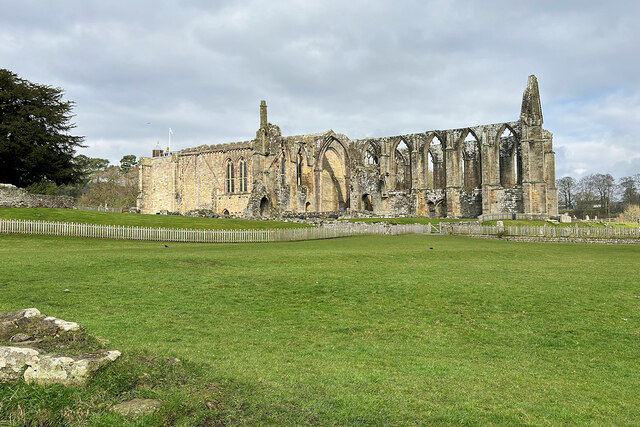 Bolton Priory Ruins And St Mary's Church © David Dixon :: Geograph 