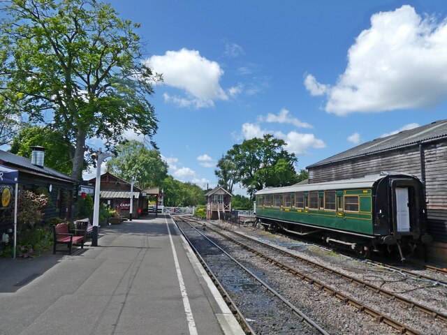 Tenterden Town Railway Station © Roger Cornfoot :: Geograph Britain and ...