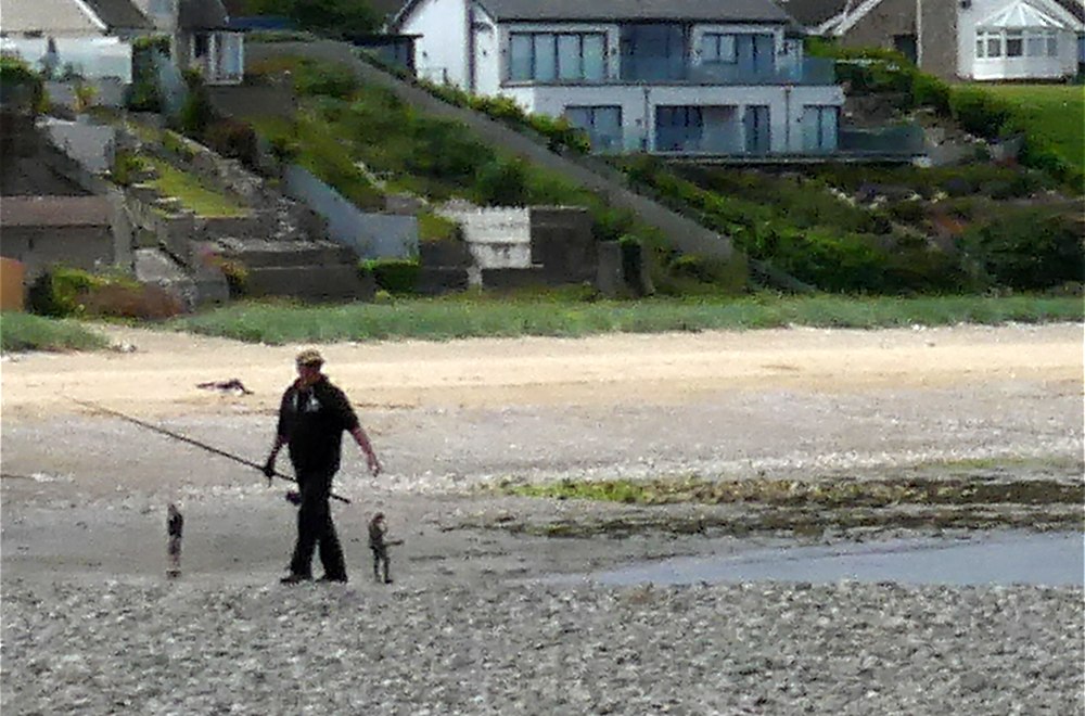 Giant on the beach, Penrhyn Bay © Alan Murray-Rust :: Geograph Britain ...