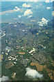 Llanelli from the air, 1998