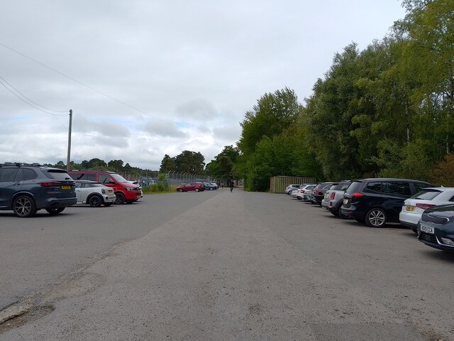 Hawley Lake Sail Training Centre car... © Oscar Taylor :: Geograph ...