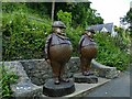 Tweedledum and Tweedledee, Haulfre Gardens