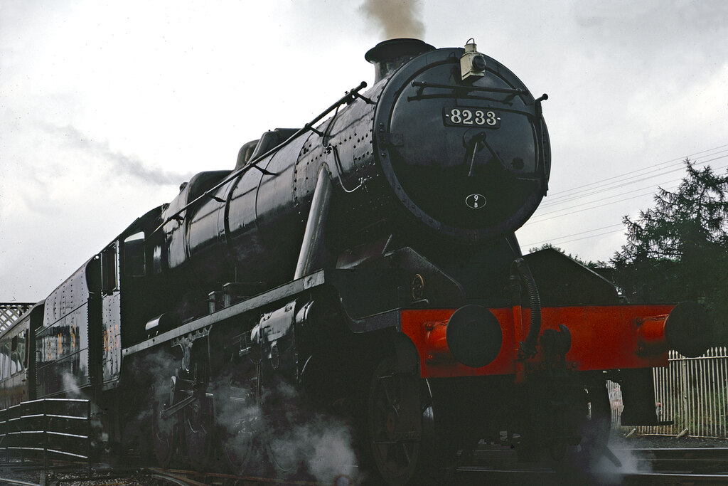 Steam locomotive at Bridgnorth Station... © Roger D Kidd cc-by-sa/2.0 ...