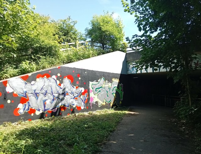 Subway under the A10 © Bikeboy :: Geograph Britain and Ireland