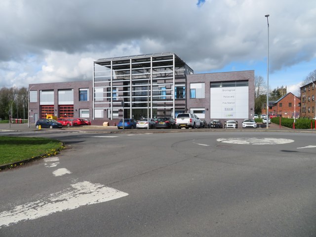 Bromsgrove Police and Fire Stations © Chris Allen cc-by-sa/2.0 ...