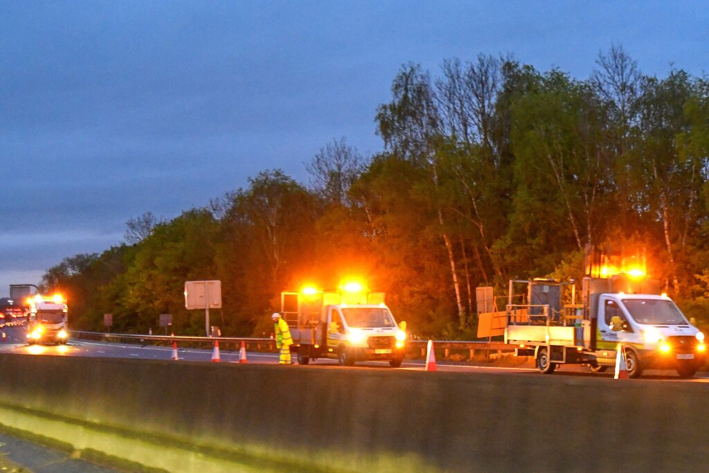 Dodderhill : M5 Motorway © Lewis Clarke cc-by-sa/2.0 :: Geograph ...