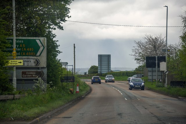 Atcham : A458 © Lewis Clarke :: Geograph Britain and Ireland