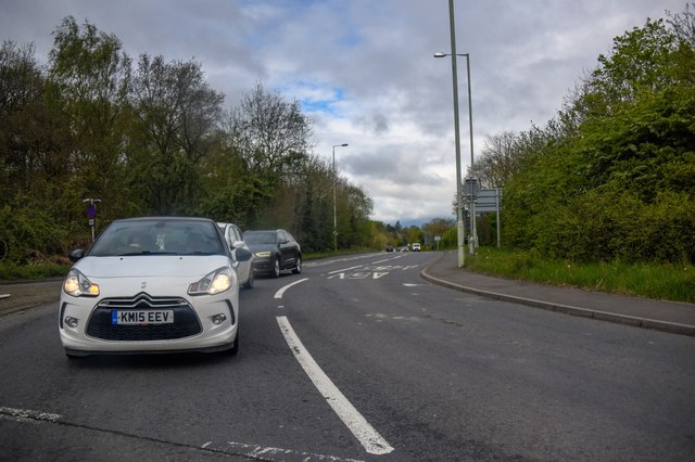 Bicton : Welshpool Road A458 © Lewis Clarke :: Geograph Britain and Ireland