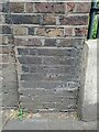 Pentonville Road reservoir wall benchmark