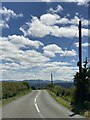 View along B5113 towards Snowdonia