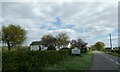 Village sign for Oscroft, Shay Lane