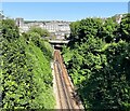 Railway line towards Brighton Station