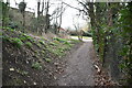 Footpath approaching Ranmore Rd