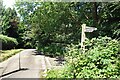 Junction on the Greensand Way