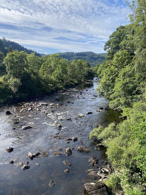 Afon Conwy from Waterloo Bridge © Alan Hughes :: Geograph Britain and ...