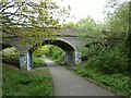 Fairfield Road bridge over Chester Millennium Greenway