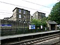 Scene at Saltaire railway station