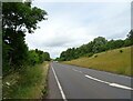 A53 heading north towards Ternhill