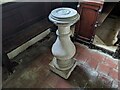 Font at Loughton church