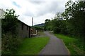 Path at the northern edge of Aberfan