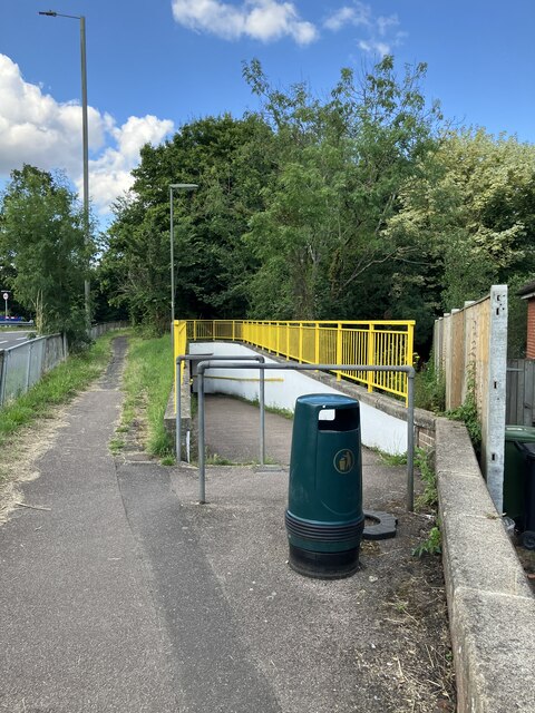 Pedestrian underpass on the A24 near... © P Harris :: Geograph Britain ...