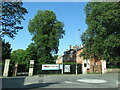 Marlborough High Street junction with the A345