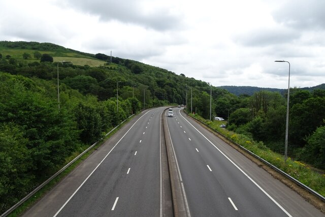 A470 southbound © DS Pugh :: Geograph Britain and Ireland