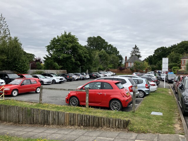 Dorking Community Hospital - car park © P Harris :: Geograph Britain ...