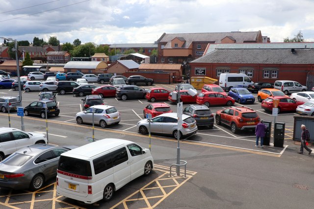 Kidderminster Station - car park © Chris Allen :: Geograph Britain and ...