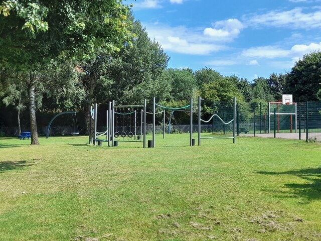 Play space © Ian Calderwood :: Geograph Britain and Ireland