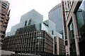 View of buildings on Mincing Lane reflected in 30 Fenchurch Street