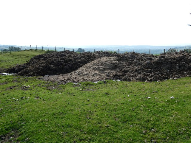 Muck pile on the Wilderness © Jeremy Bolwell :: Geograph Britain and ...