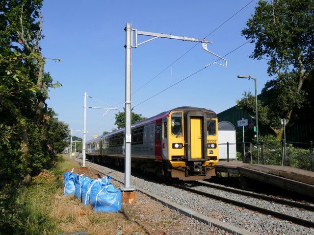 Electrification work on the Coryton line... © Gareth James cc-by-sa/2.0 ...