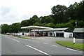 Garage on the A470, Clydfanau Bridge