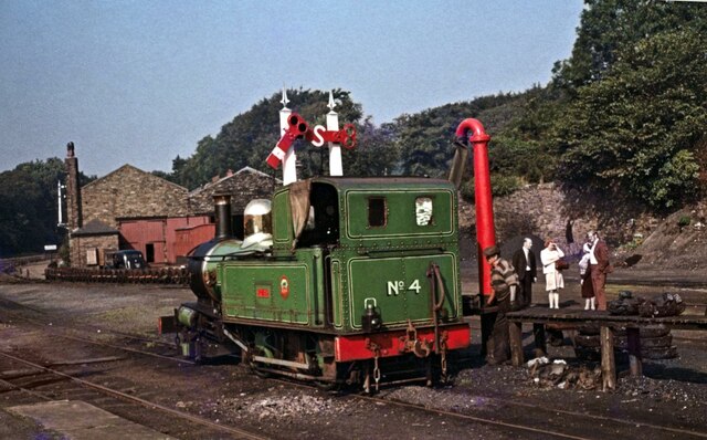 'Loch' is watered at Douglas Station, 1971