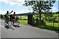 Passing cyclists along Crockanboy Road