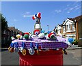 Pillar box topper in Putney