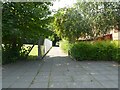 Public footpath between Woodcote Road and Foley Avenue