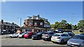 Local Businesses and Public Car Park at Quinton